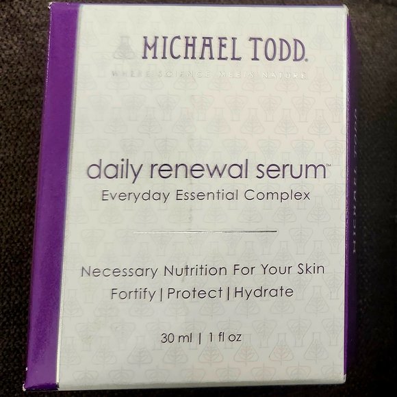 2 x Michael Todd Daily Renewal Serum Everyday Essential Complex 1oz NIB 30mL ea. - Picture 1 of 2